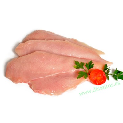 Pechuga de pollo fresca fileteada bandeja 500 gramos vacio Pechuga de pollo fresca fileteada bandeja 500 gramos vacio
