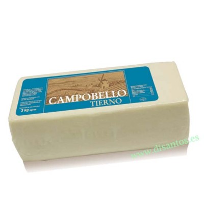 Queso Campobello barra tierno Queso Campobello barra tierno