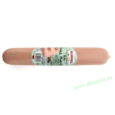Pate finas hiervas tubo 1kg 4x caja