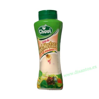 SALSA MIEL Y MOSTAZA CON ARANDANOS CHOVI SALSA MIEL Y MOSTAZA CON ARANDANOS CHOVI