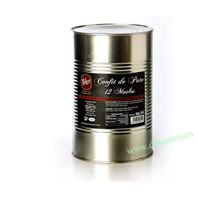 CONFIT MUSLOS LATA 12P CONFIT MUSLOS LATA 12P