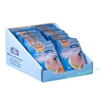 Atun aceite bolsa 85 grms, Diamir R-5761 Atun aceite bolsa 85 grms, Diamir R-5761