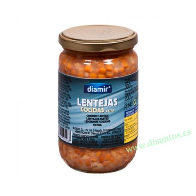 LENTEJAS NAT.T-314ML EXTRA 12UND DIAMI R-5098 LENTEJAS NAT.T-314ML EXTRA 12UND DIAMI R-5098