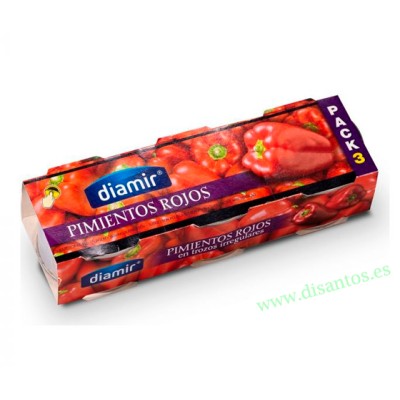 PIMIENTO MORRON 1/8 PACK 3 24UND DIAM R-5078 PIMIENTO MORRON 1/8 PACK 3 24UND DIAM R-5078