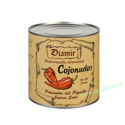 PIMIENTO PIQ.3KG COJONUDO EXTRA 80/100 DIAMIR R-5256