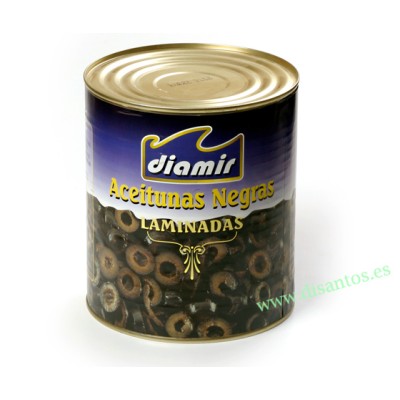 ACEITUNAS NEGRA LAMINADA 3 KG R-5324