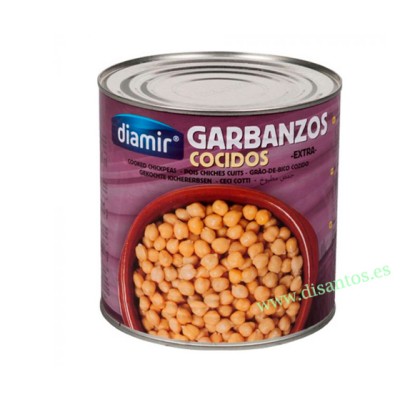 GARBANZOS NAT.3KG 6UND DIAMIR R-5102