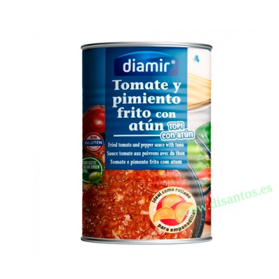 Tomate Frito Con Pimiento Y Atun 1/2 Kg F.A.Diamir R-7195