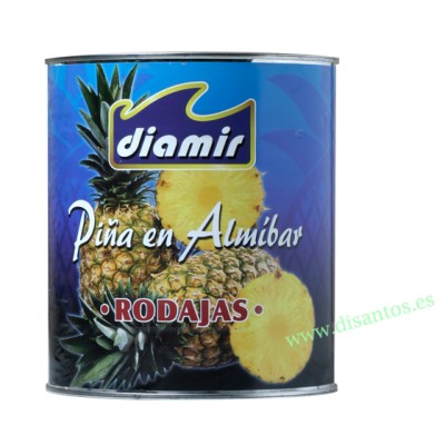 PIÑA EN ALMIBAR 3KG DIAMIR R-5043