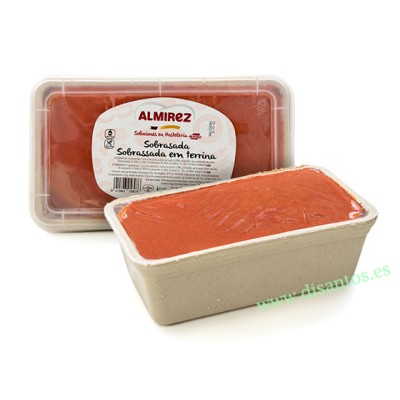 SOBRASADA TARRINA 1.5KG ALMIREZ