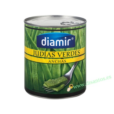 JUDIAS VERDES ANCHAS 1KG 12UND DIAMIR R-5134