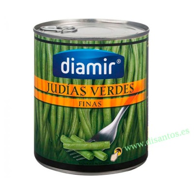 JUDIAS VERDES FINAS 3KG 12UND DIAMIR R-5051