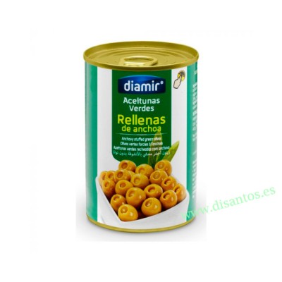 ACEITUNAS RELLENAS 1/2 KG DIAM R-5176