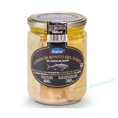 Lomos de Bonito del Norte A.Oliva T-400 gr Diamir R-7188