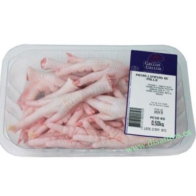 Patas de pollo frescas termose B/1kg